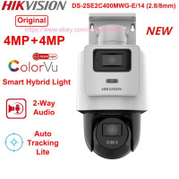 Cámara IP PT Hikvision Mini Tandemvu 4Mp Dual FlexVu